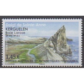 Acheter ce timbre des Terres Australes et Antarctiques Françaises de l'année 2020 (Doigt de Saint-Anne).