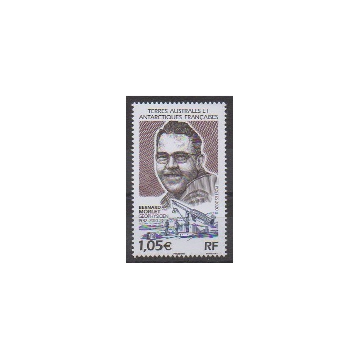 Buy this stamp of FSAL of the year 2020 (Bernard Morlet).