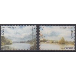 Belgium - 1999 - Nb 2815/1816 - Parks and gardens - Europa