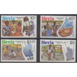 Nevis - 1987 - No 482/485 - Noël
