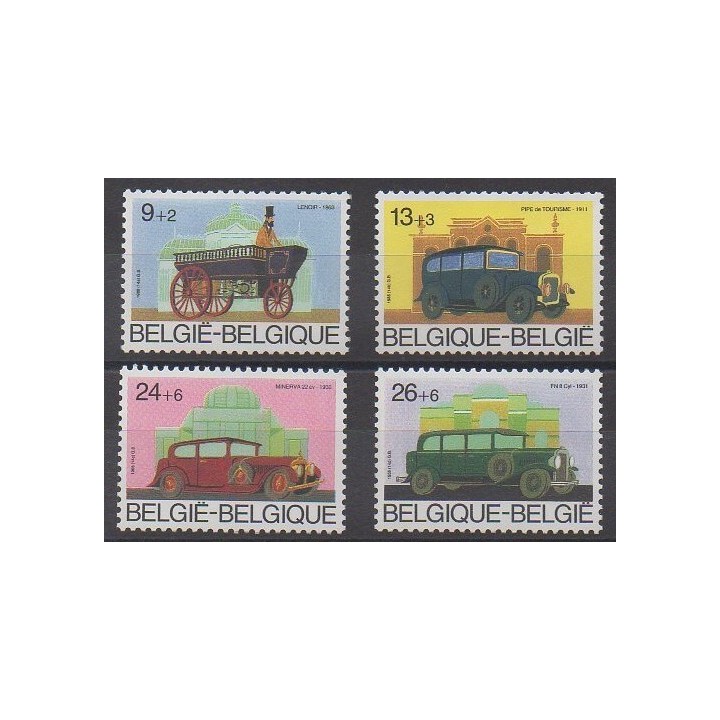 Acheter cette série de timbres de Belgique de l'année 1986 (No 2232/2235).