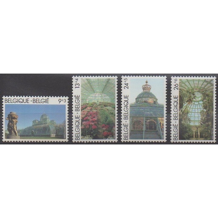 Buy this set of stamps of Belgium of the year 1989 (Nb 2340/2343).