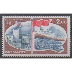 Monaco - 1980 - Nb 1277 - Flags