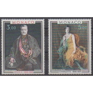 Buy this set of stamps of Monaco of the year 1981 (Nb 1286/1287).