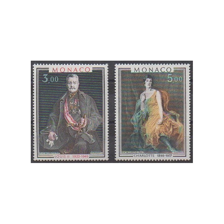 Buy this set of stamps of Monaco of the year 1981 (Nb 1286/1287).