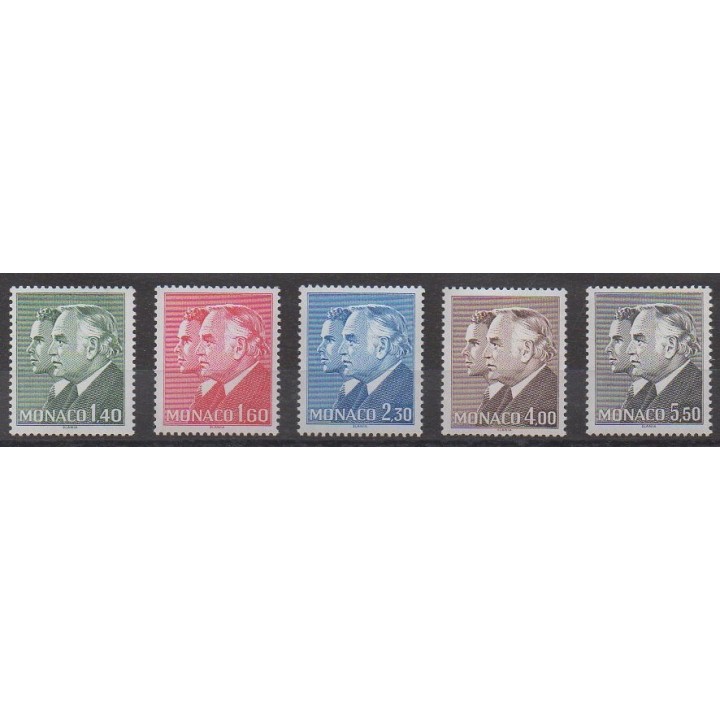Acheter cette série de timbres de Monaco de l'année 1981 (No 1281/1285).