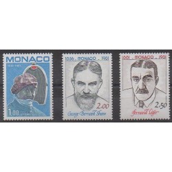 Monaco - 1981 - No 1290/1292 - Célébrités