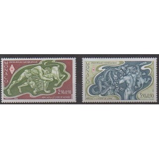 Buy this set of stamps of Monaco of the year 1981 (Nb 1288/1289).