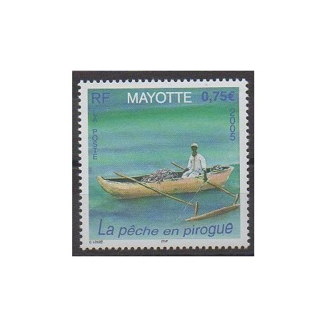 Mayotte - 2005 - No 179 - Artisanat ou métiers - Navigation