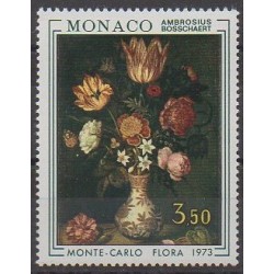 Monaco - 1973 - No 916 - Fleurs