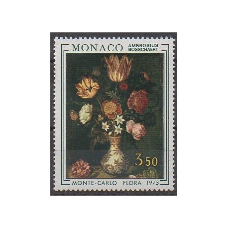 Monaco - 1973 - No 916 - Fleurs