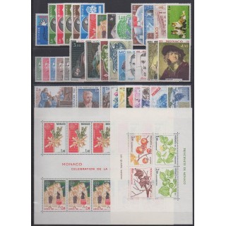 Buy the stamps of Monaco of the year 1981 (Nb 1264/1305 - BF19/BF20).