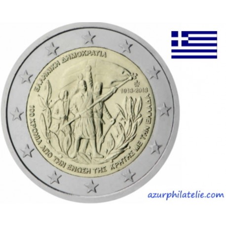 Grèce - 2013 - 100ème anniversaire de l'union de la Crète et de la Grèce