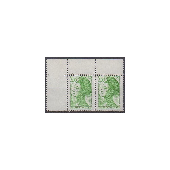 Acheter ce timbre de France de l'année 1987 (No 2484a attenant à normal).