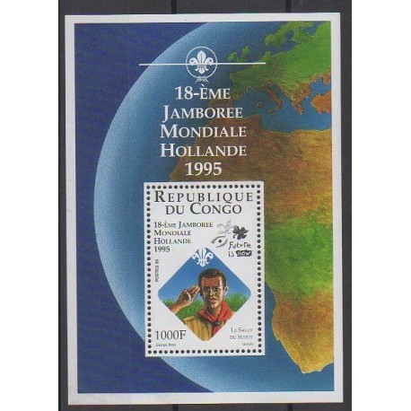 Congo (République du) - 1995 - No BF62 - Scoutisme