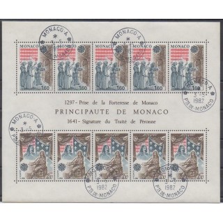 Buy this souvenir sheet  of Monaco of the year 1982 (Nb BF22). - Used