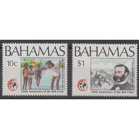Bahamas - 1989 - Nb 689/690 - Health