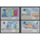 Bahamas - 1989 - Nb 699/702 - Stamps on stamps