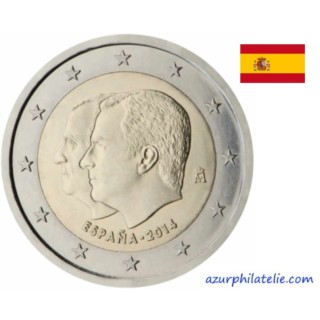Espagne - 2014 - Juan Carlos I et Felipe VI