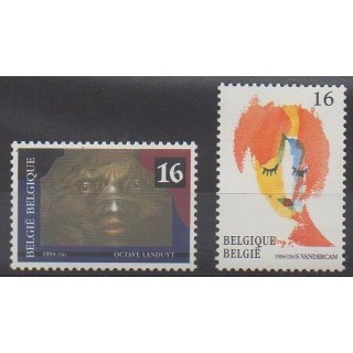 Acheter cette série de timbres de Belgique de l'année 1994 (No 2535/2536).