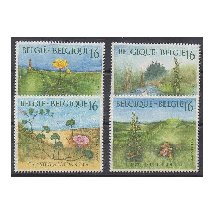 Acheter cette série de timbres de Belgique de l'année 1994 (No 2572/2575).