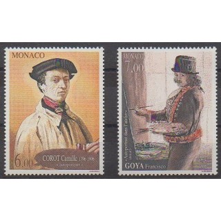 Acheter cette série de timbres de Monaco de l'année 1996 (No 2068/2069).