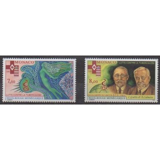 Buy this set of stamps of Monaco of the year 1996 (Nb 2063/2064).