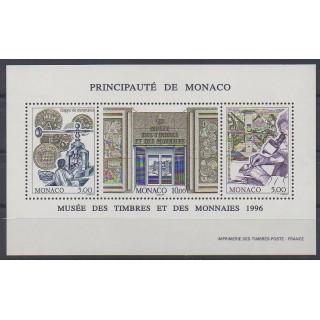 Buy this souvenir sheet  of Monaco of the year 1996 (Nb BF73).