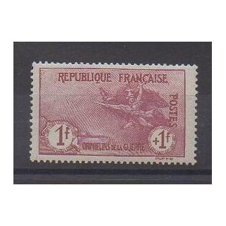 Acheter ce timbre de France de l'année 1917 (No 154). - Neuf avec charnière