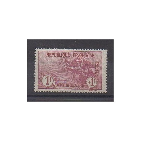 France - Poste - 1917 - No 154 - Neuf avec charnière