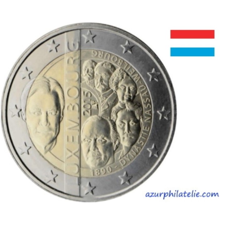 Luxembourg - 2015 - 125ème anniversaire de la dynastie des Nassau-Weilburg