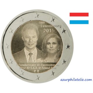 Luxembourg - 2015 - 15ème anniversaire de l'accession au trône du Grand-Duc