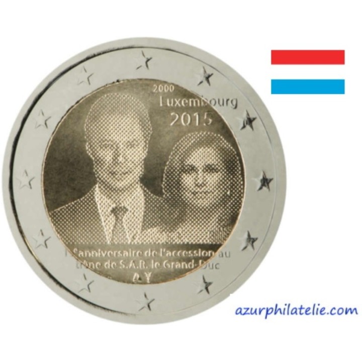 Luxembourg - 2015 - 15ème anniversaire de l'accession au trône du Grand-Duc