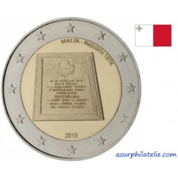 Malte - 2015 - Proclamation de la République en 1974