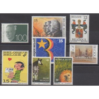 Buy this set of stamps of Belgium of the year 1992 (Nb 2481/2488).