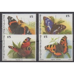 Belgique - 1993 - No 2503/2506 - Insectes