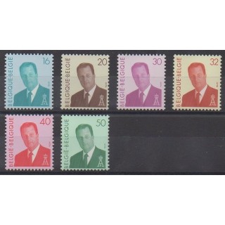 Buy this set of stamps of Belgium of the year 1994 (Nb 2560/2565).