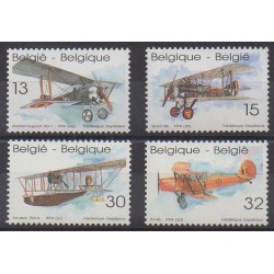 Belgium - 1994 - Nb 2540/2543 - Planes