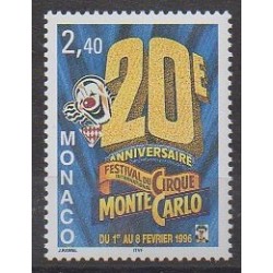 Monaco - 1996 - No 2026 - Cirque