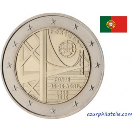 Portugal - 2016 - 50ème anniversaire du premier pont réunissant les 2 rives du Tage