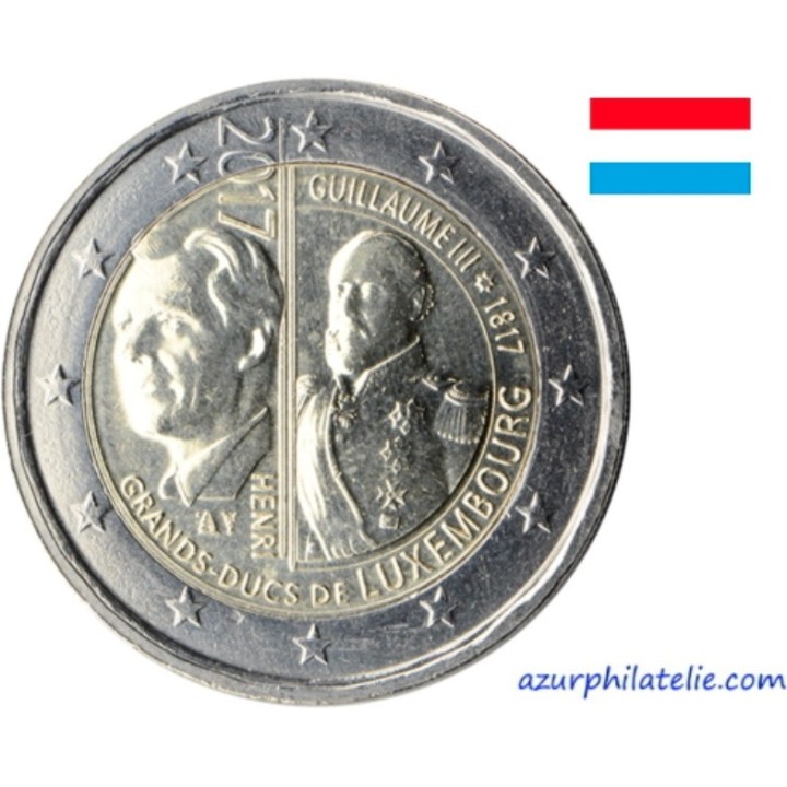 Luxembourg - 2017 - 200ème anniversaire de la naissance du du Grand-Duc Guillaume III