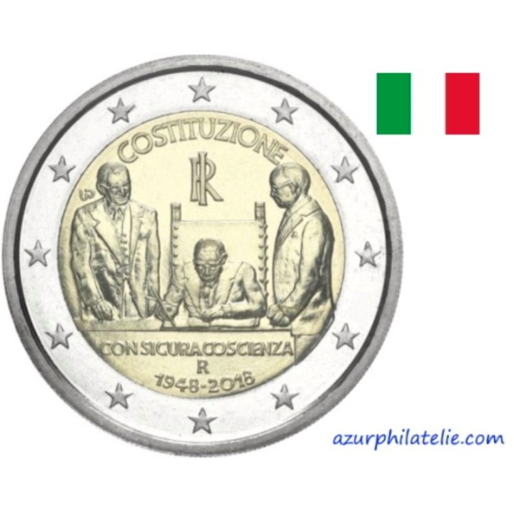 Italie - 2018 - Le 70e anniversaire de lentrée en vigueur de la Constitution italienne