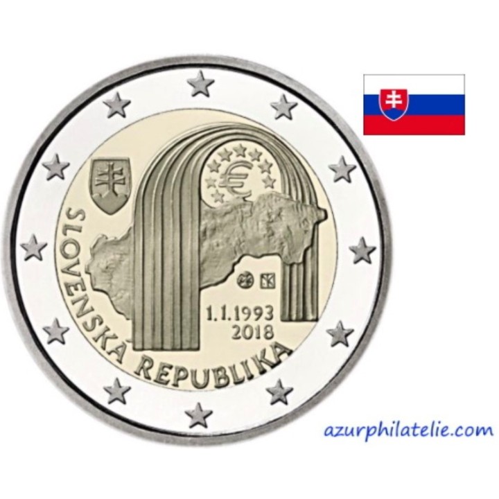 Slovaquie - 2018 - 25 ans de la création de la République slovaque