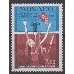 Monaco - 1997 - No 2106 - Santé ou Croix-Rouge
