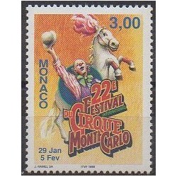 Monaco - 1997 - Nb 2139 - Circus or magic