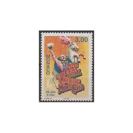 Monaco - 1997 - No 2139 - Cirque ou magie