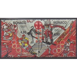 Acheter cette série de timbres de Monaco de l'année 1997 (No 2142/2143).