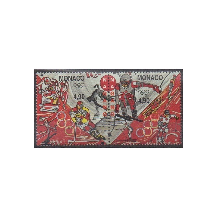 Acheter cette série de timbres de Monaco de l'année 1997 (No 2142/2143).