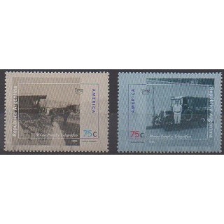 Buy this set of stamps of Argentina of the year 1995 (Nb 1891/1892).