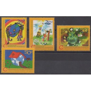 Acheter cette série de timbres d'Argentine de l'année 1994 (No 1863/1866).